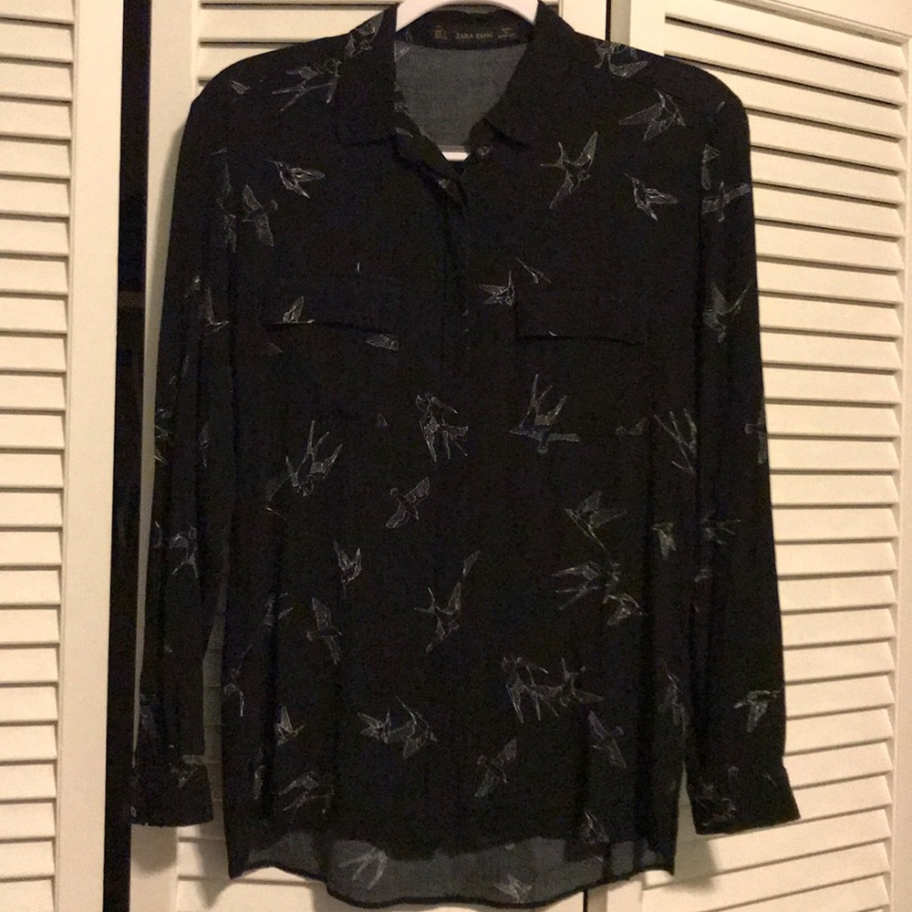 Zara button down shirt
